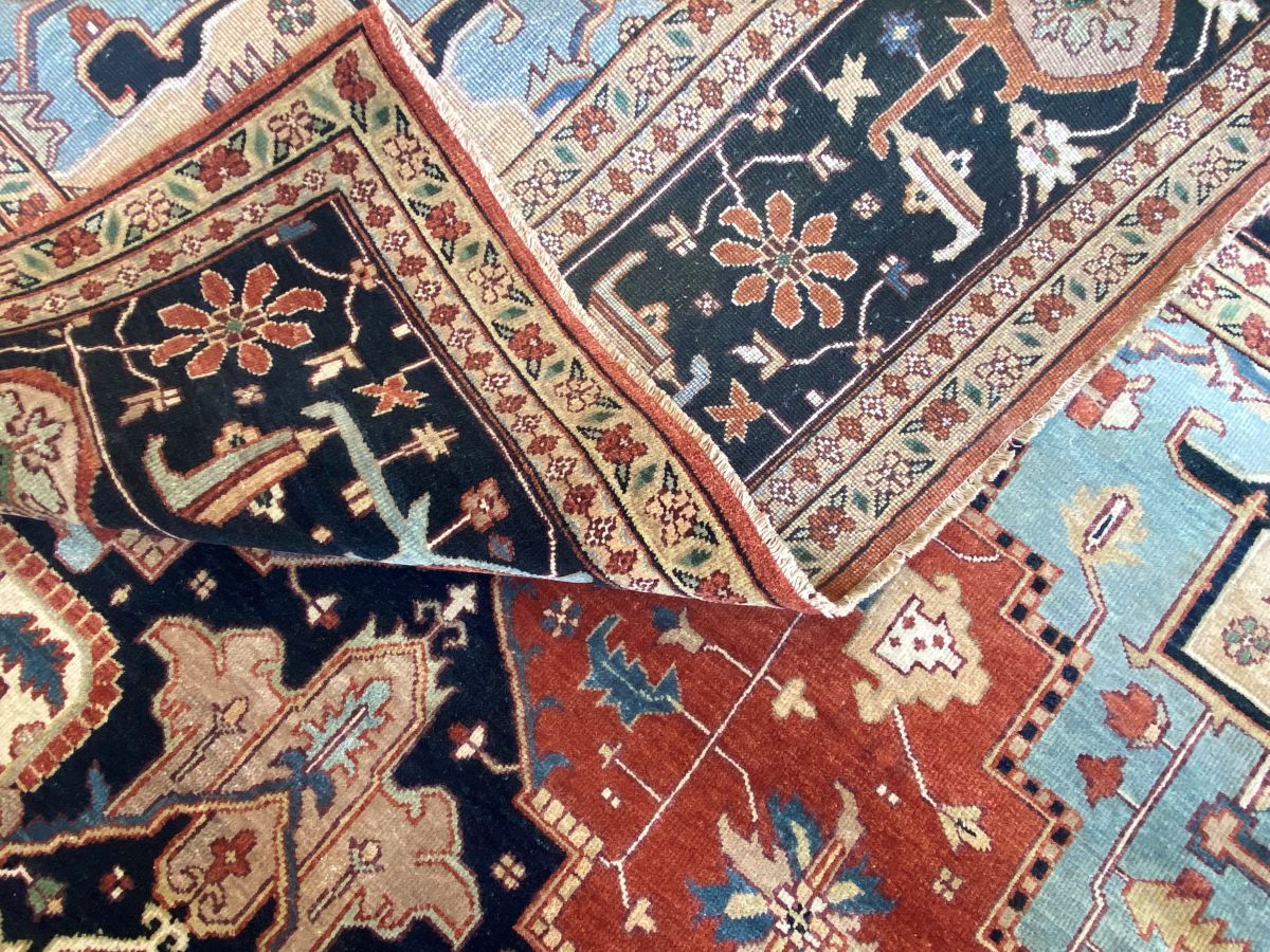 A SOLID PALATIAL SERAPI HERIZ (424 X 303 CM) - Image 5